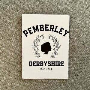 Pemberley Derbyshire Pride & Prejudice Magnet
